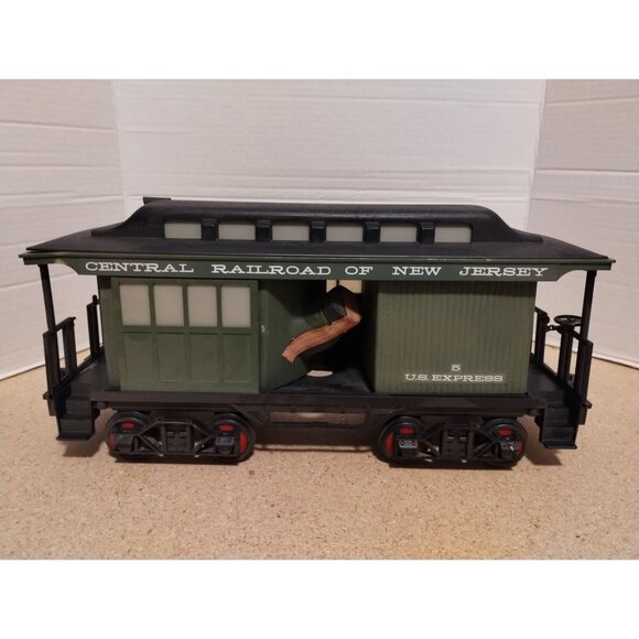 Jim Beam Vintage Central Railroad Of New Jersey Train Decanter  U.S. Express - Picture 4 of 9